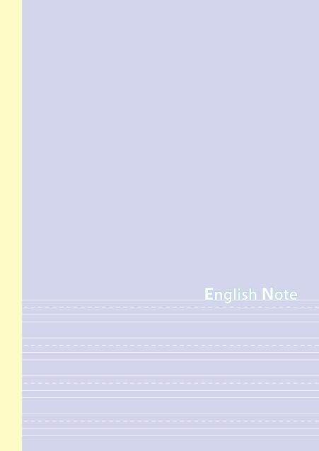HNオリジナルの商品「nn037_english-01」の表紙デザインの画像です。