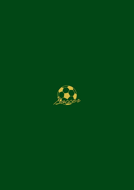 写真・ロゴ・文字の差替ノート「nc064_sotsudan_soccer-04」の裏表紙デザイン